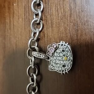 Hello Kitty Sterling Silver Bracelet